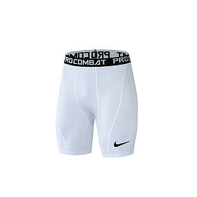 Термошорті Nike pro combat Dri-fit white