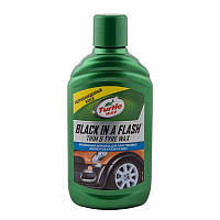 Поліроль гель для шин та пластику Turtle Wax Black Flash, 300мл