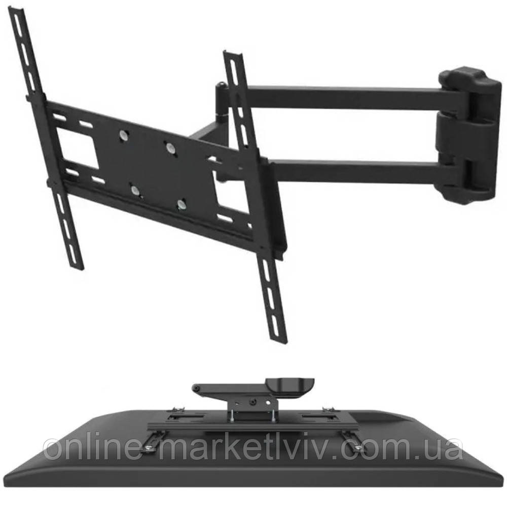 Кронштейн для TV (22"-43") до 45кг, M-54 / Настінний тримач для телевізора / Кріплення для ТВ