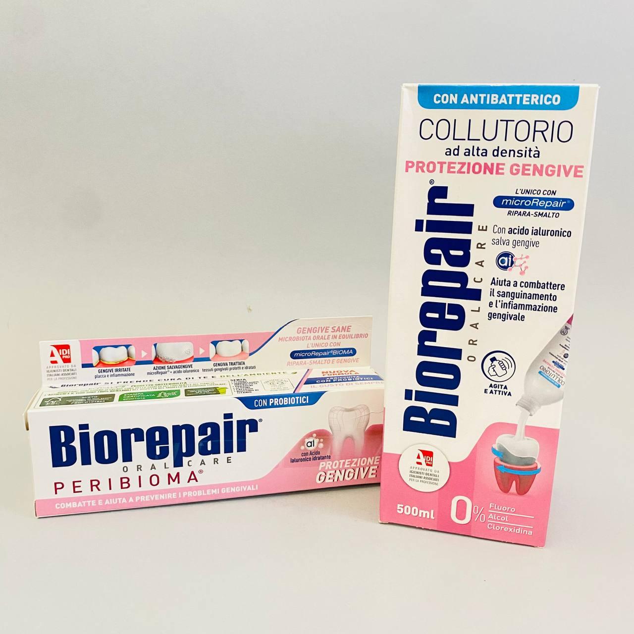 Ополаскиватель для полости рта Biorepair Oral Care Защита десен, 500 мл - фото 2 - id-p1926225712