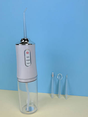 Електричний портативний іригатор ротової порожнини "Portable Oral Irrigator" KRD-1948 білий, фото 1