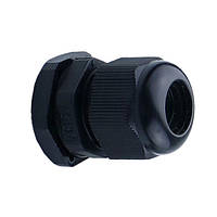 Сальник PG13.5 кабельний ввід d6-12мм IP68 чорний Techno Systems