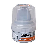 Крем-блеск для обуви Anti-Statik Silver 50ml банка пластмассовая (белый)