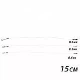 Поводок Kalipso флюорокарбон 20cm 10kg(10), фото 3
