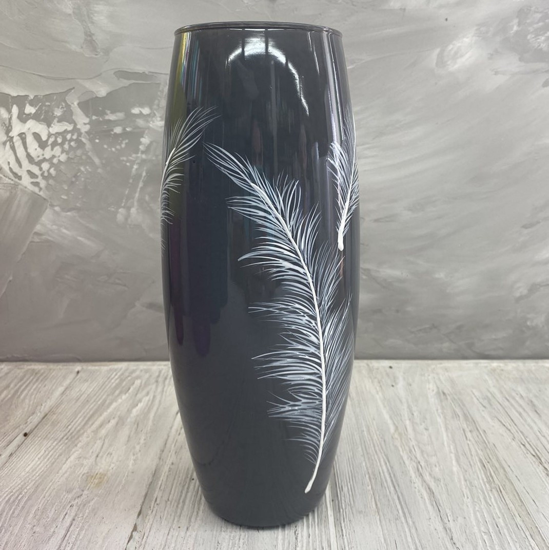 Ваза сіра "Легкість" (Н=25), фото 1