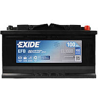 Автомобильный аккумулятор EXIDE EFB 100Аh 900A R+ Start-Stop