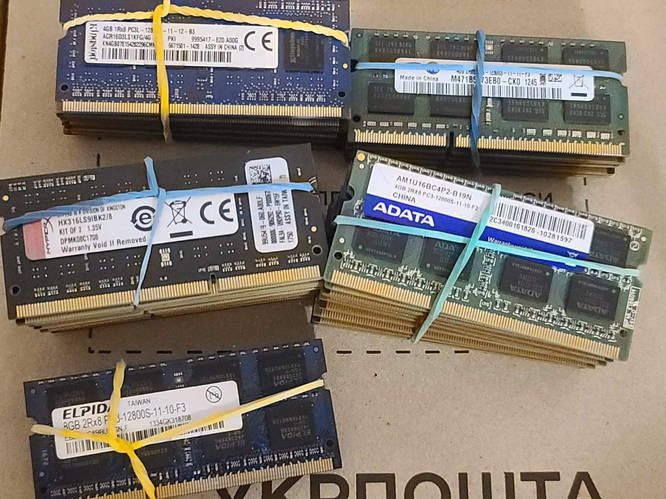 Оперативная Память на Ноутбук DDR3 8GB 12800S Опт и Розница 1.35v (ID ...