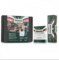 Подарочный набор для бритья Proraso Duo Pack Refreshing (Cream +Balsam)