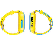 Smart Watch AmiGo GO004 Splashproof Camera+Led Blue/yellow UA UCRF, фото 2