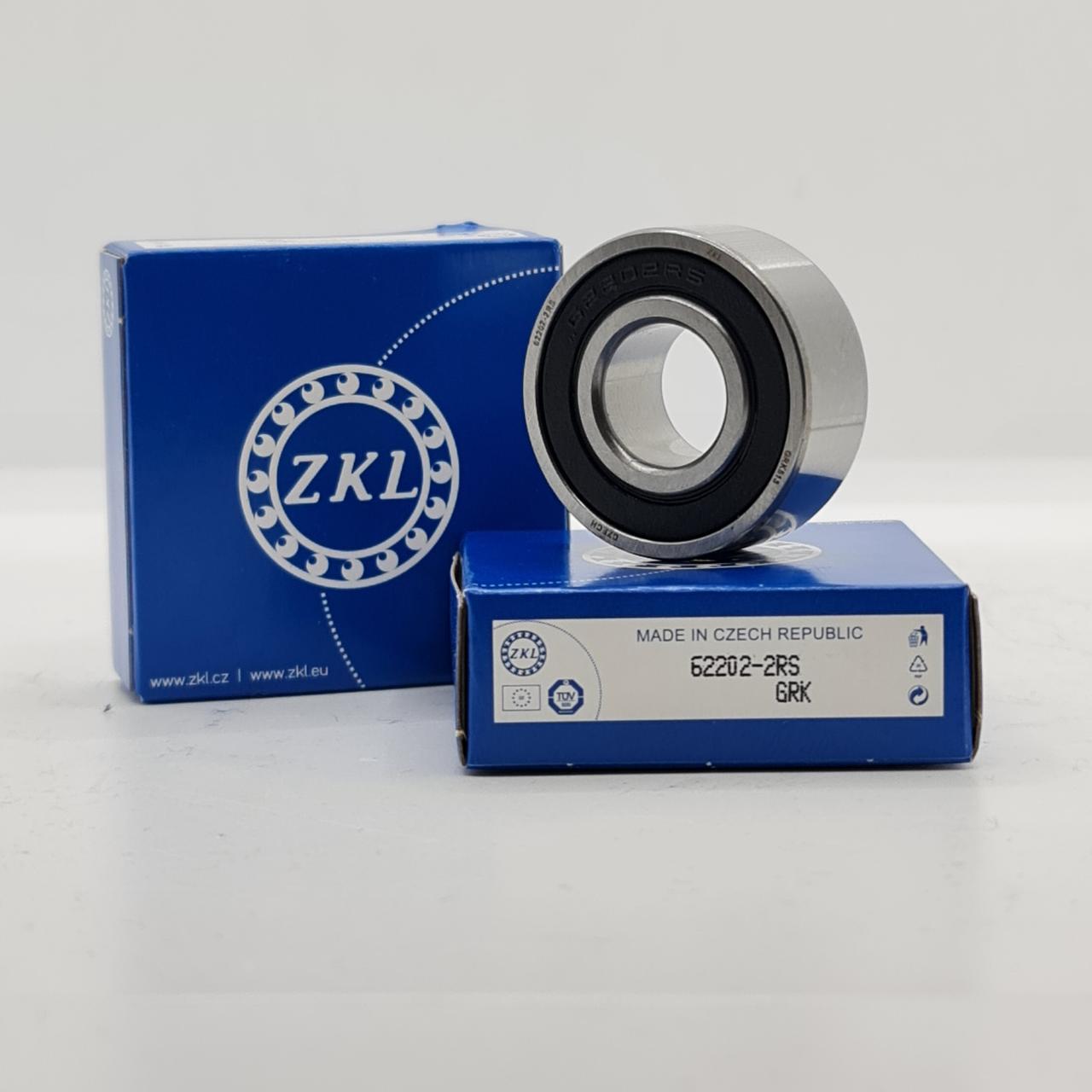 Підшипник генератора 62202-2RS (180502) ZKL Чехія