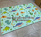 Термо килимок для повзання 200*150*1см (складний, двосторонній + сумка), фото 4