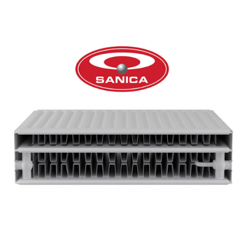 Радіатор опалення сталевий Sanica 33 тип 300x1700(бок. підкл.)