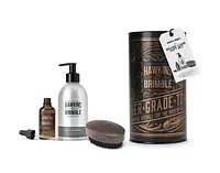 Подарочный набор для ухода за бородой Hawkins & Brimble Beard Gift Set (Eco-Refillable Beard Shampoo, Oil &