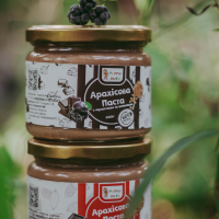 Арахісова паста Funny Nuts у скляній банці 330 г