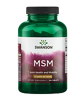 MSM 1500 мг. 120 таблеток Swanson США