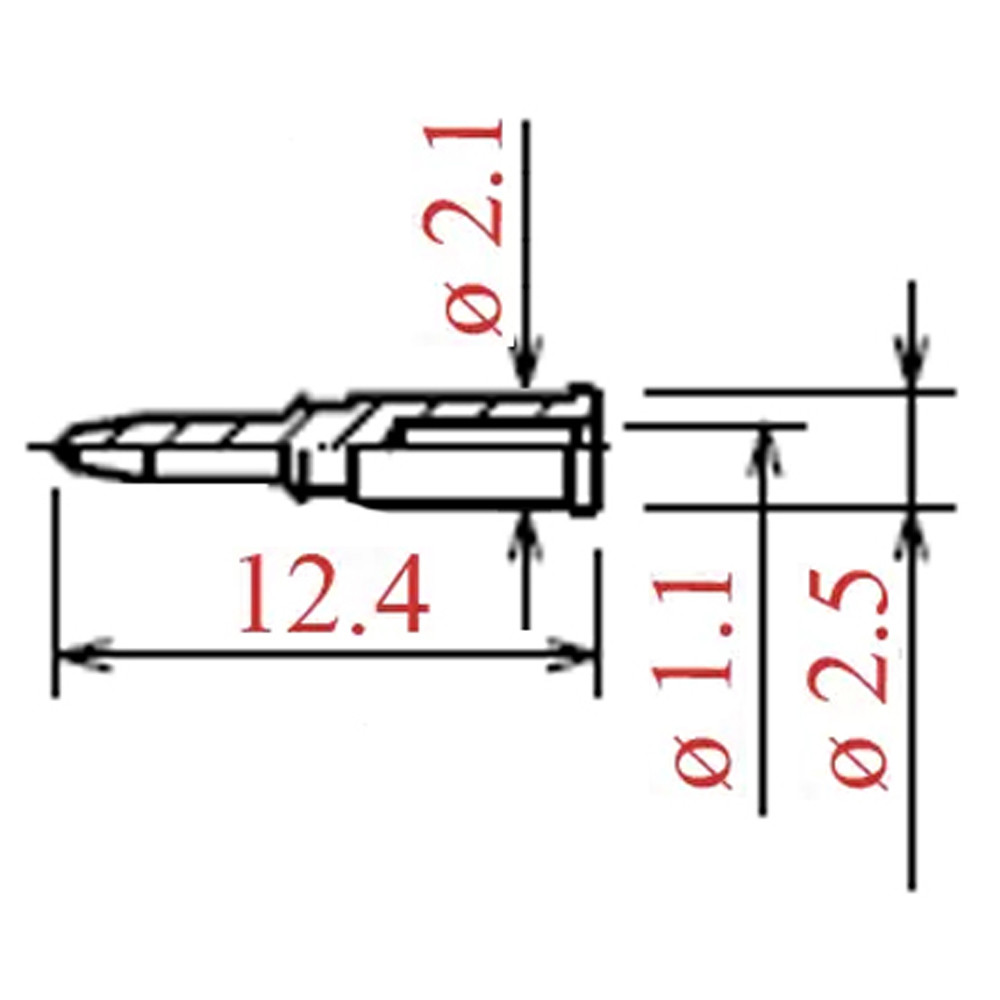 Центральный контакт BNC-CON58 для BNC на RG-58 - фото 2 - id-p3741652