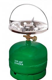 Газовий балон похідний Jan Svarka 5 л із латунними тарілками для домашнього використання