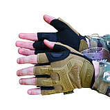 Тактична рукавиці Безпалі Mechanix MXK-2 Койот M Рукавиці M-Pact® Glove для військових, фото 4