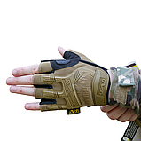 Тактична рукавиці Безпалі Mechanix MXK-2 Койот M Рукавиці M-Pact® Glove для військових, фото 7