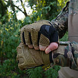 Тактична рукавиці Безпалі Mechanix MXK-2 Койот M Рукавиці M-Pact® Glove для військових, фото 9