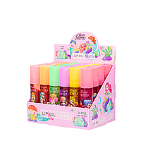 Набор блесков для губ фруктовых Teen Secrets Lip Oil Candy, 24 шт