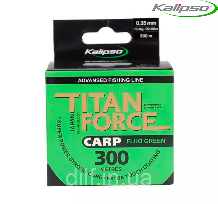 Волосінь Kalipso Titan Force Carp FG 300m, фото 1