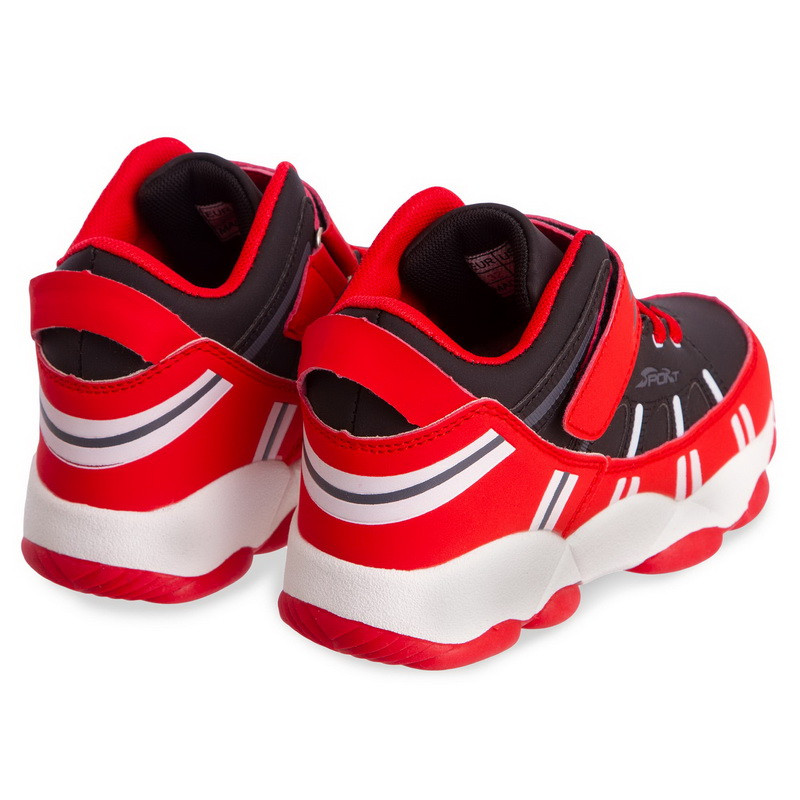 Баскетбольные кроссовки детские SP-Sport 1807-3 размер 36 Red-Black - фото 4 - id-p1926281203