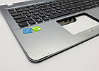 Уцінка. верхній корпус з клавіатурою asus f541 13nb0cg3ap0321 з розборки (подряпини, потертості), фото 2