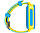 Smart Watch AmiGo GO001 iP67 Blue/yellow UA UCRF, фото 5