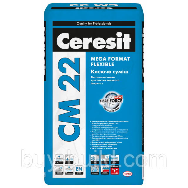 Ceresit CM 22 MEGA FORMAT 25кг