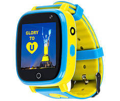 Smart Watch AmiGo GO001 iP67 Blue/yellow UA UCRF