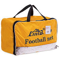 Сітка на ворота футбольні тренувальна безвузлова CIMA 3 мм (7,32x2,44x1,5 м, 2 шт.)