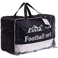 Сітка на ворота футбольні тренувальна безвузлова CIMA 2,5 мм (7,32x2,44x1,5 м, 2 шт.)