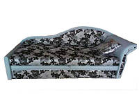 Диван-кровать Лагуна Grey Flora зі спальним місцем