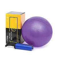 М'яч для пілатесу, йоги, реабілітації Cornix MiniGYMball 22 см XR-0225 Purple