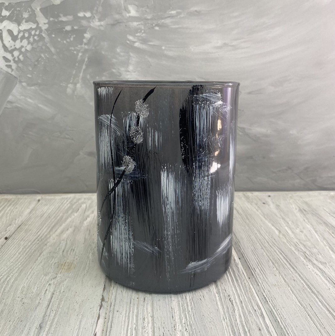 Ваза сіра "Абстракція" Н 145*110, фото 1