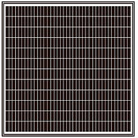 Сонячна батарея 80Вт моно, AX-80M, AXIOMA Energy