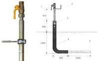 Газовый дворовый ввод 32\25