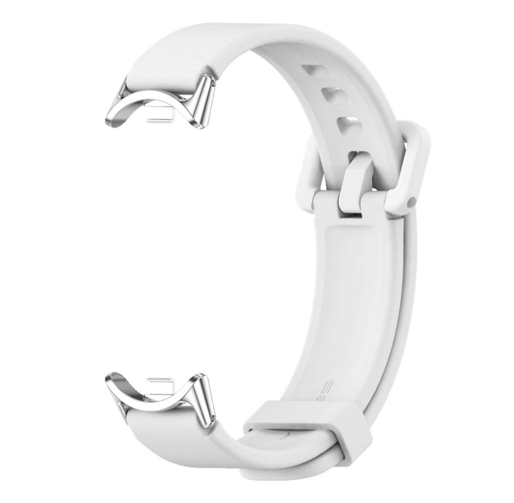 Силіконовий ремінець Mijobs для фітнес браслета Xiaomi Smart Band 9 - White, фото 1