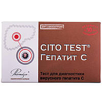 Тест CITO TEST (Ціто Тест) Гепатит С для діагностики вірусного гепатиту С для самоконтроля 1 шт