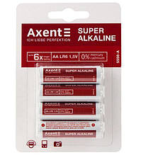 Елемент живлення AXENT АА LR6 1.5V, 4 шт.(лужний)