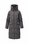 Довга зимова куртка жіноча Finn Flare FWB110138-202 сіра XS, фото 8
