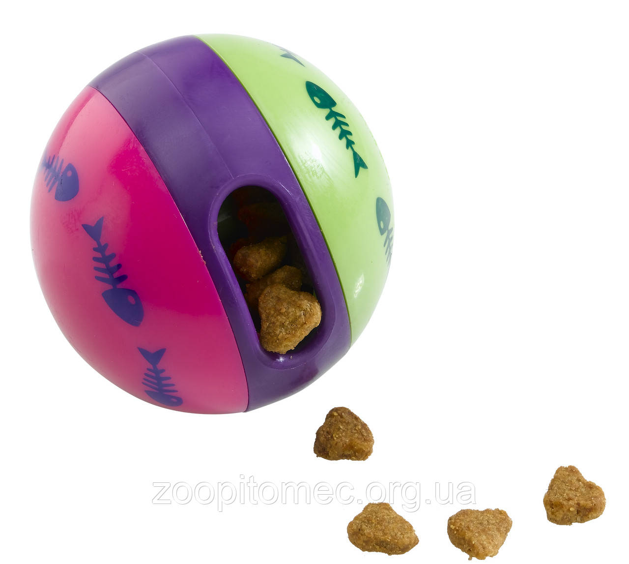 М'ячик Ferplast PA 5216 Biscuit Dispenser для кішок із диспенсером для печива