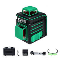 Нівелір лазерний лінійний ADA CUBE 2-360 ULTIMATE EDITION GREEN LASER (А00471)