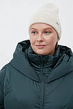 Довга зимова куртка стьобана Finn Flare FWB160130-530 Down Fill зелена XL, фото 5