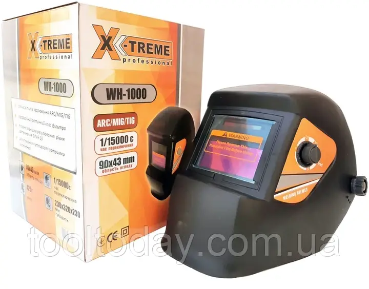 Зварювальна маска хамелеон FORTE WH-1000 X-TREME