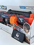 Дитячий швидкострільний бластер X-Shot Chaos Faze Respawn, дитяча зброя, фото 2