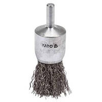 Щітка для дриля металева рифлена 25 мм YATO YT-47496