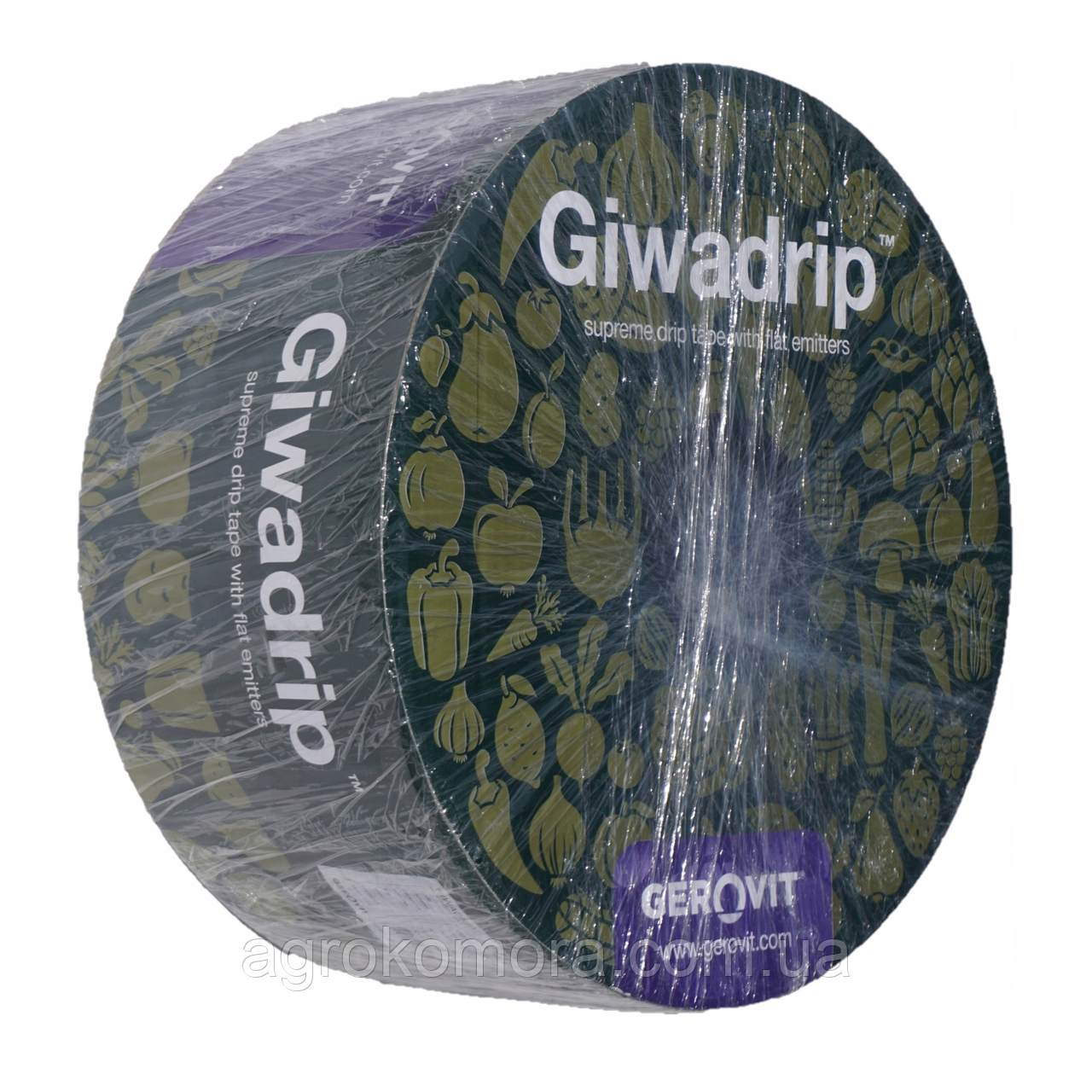 Крапельна трубка Giwadrip 15 міл 30 см 1,6 л/год 1000м
