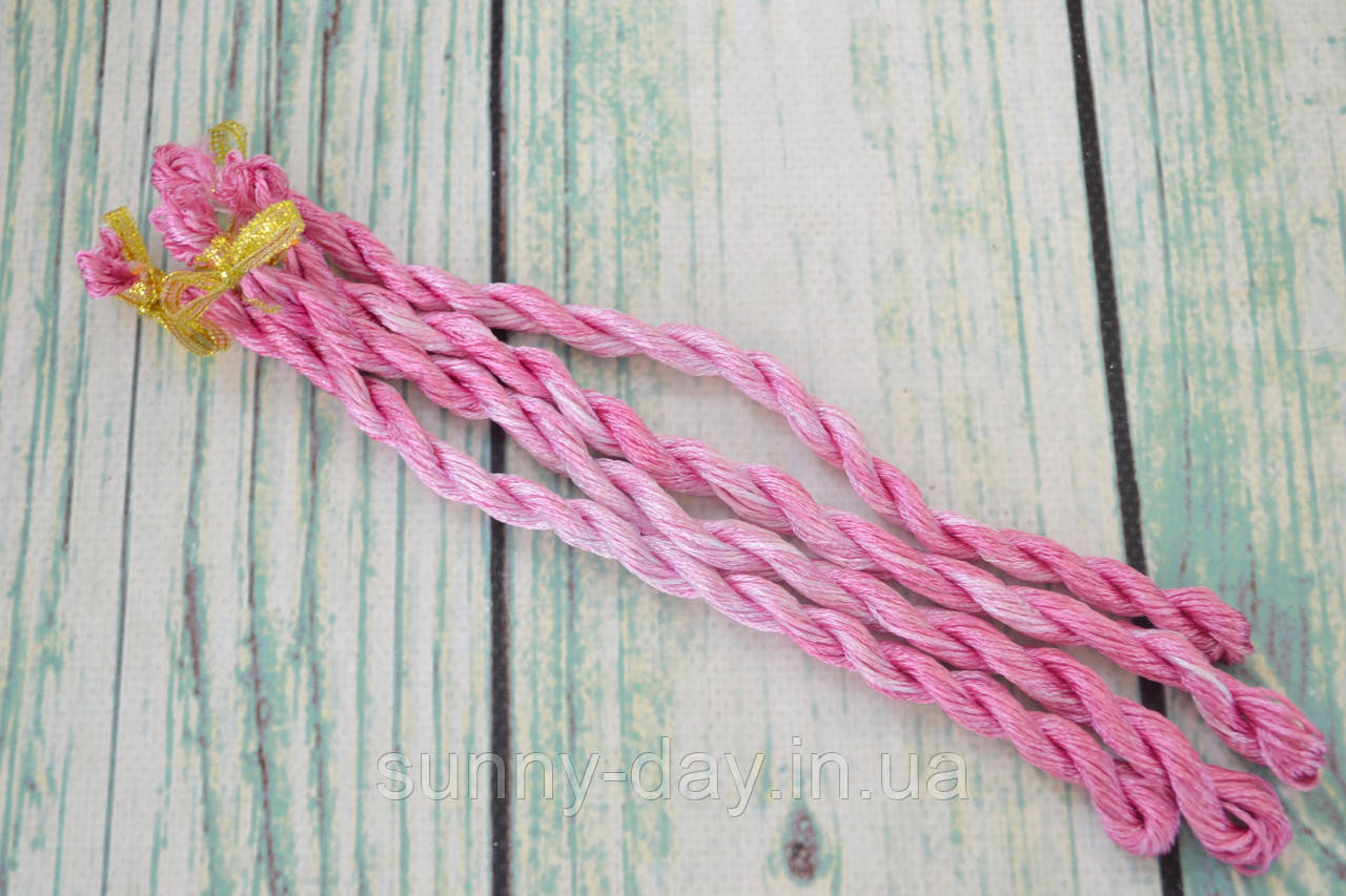 Муліне ручного фарбування, основа - натуральний корейський шовк 2-4, фото 1